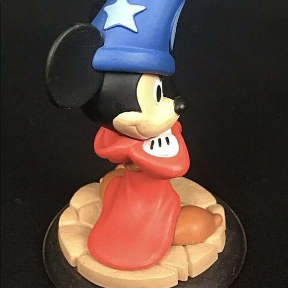 Disney Infinity Mickey Mouse Sorcerer Apprentice Figure Wii 1.0 2.0 3.0 MINT - Picture 4 of 13